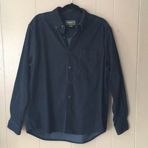Eddie Bauer Corduroy Button Down Shirt